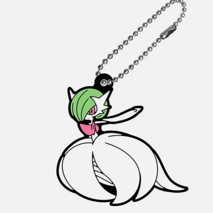 [BUNJANG] Bandai Pokemon Mascot Rubber Gacha Mega Gardevoir Keychain / 포켓몬 마스코트 러버 가챠 키링 메가 가디안 새상품