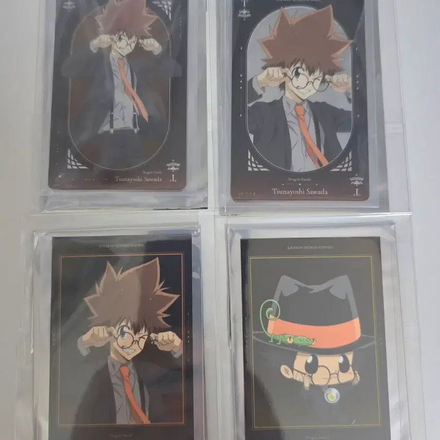 [BUNJANG] Katekyo Hitman Reborn Tsuna &amp; Reborn Photocard Set / 가정교사 히트맨 리본 츠나, 리본 포카 세트