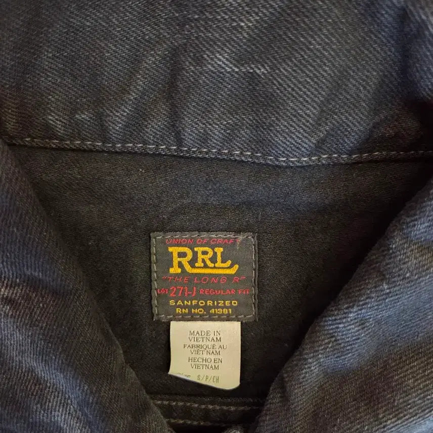 [BUNJANG] RRL LOT271 Vietnamese Made Size S / RRL  LOT271 S사이즈 베트남산