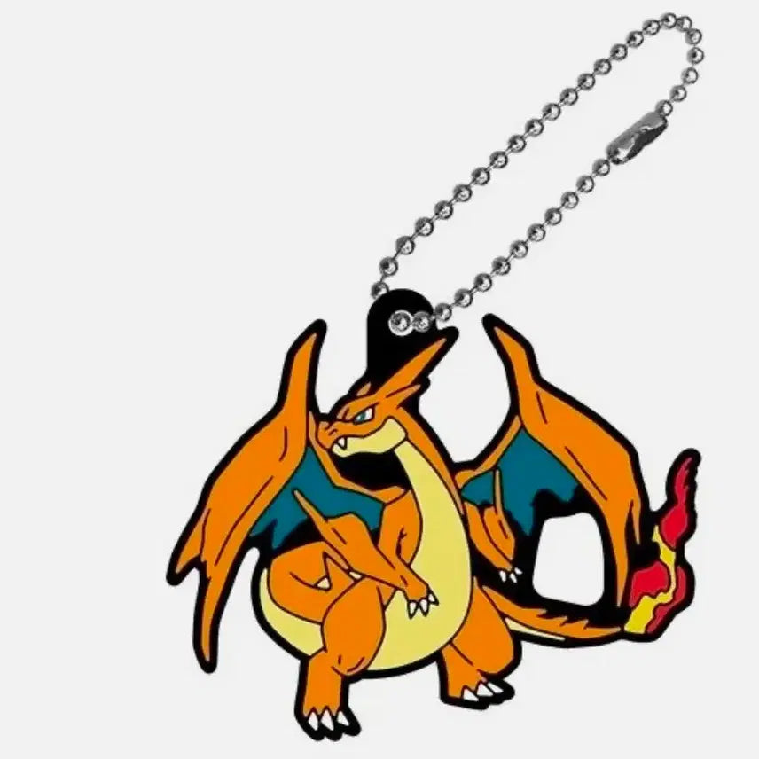 [BUNJANG] Bandai Pokemon Mascot Rubber Gacha Charm Mega Charizard Y / 포켓몬 마스코트 러버 가챠 키링 메가리자몽 새상품