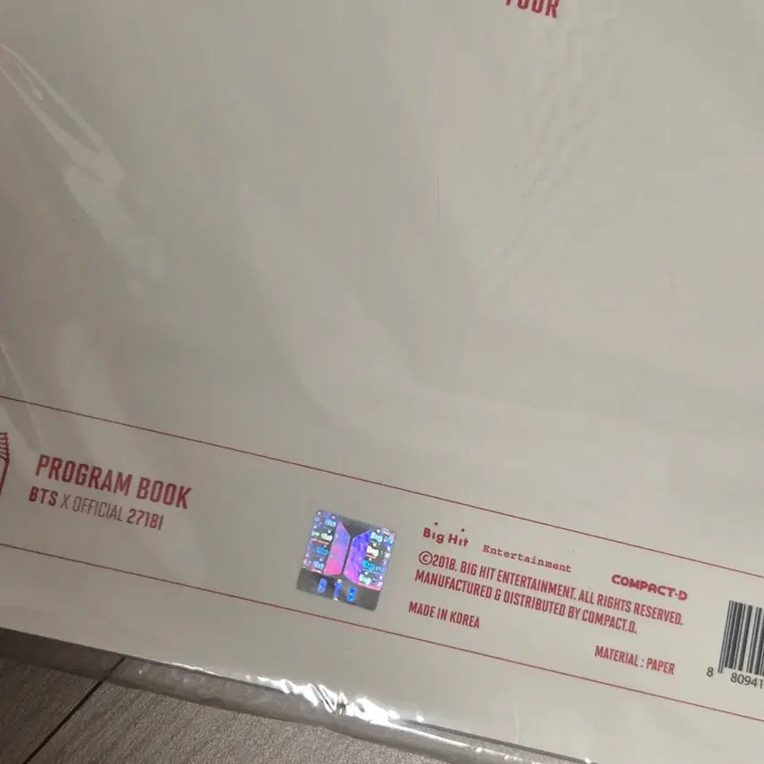 [BUNJANG] BTS Wings Tour / Love Yourself Program Book Set / 전부) 방탄소년단 윙즈투어/럽셀프 프로그램북 세트