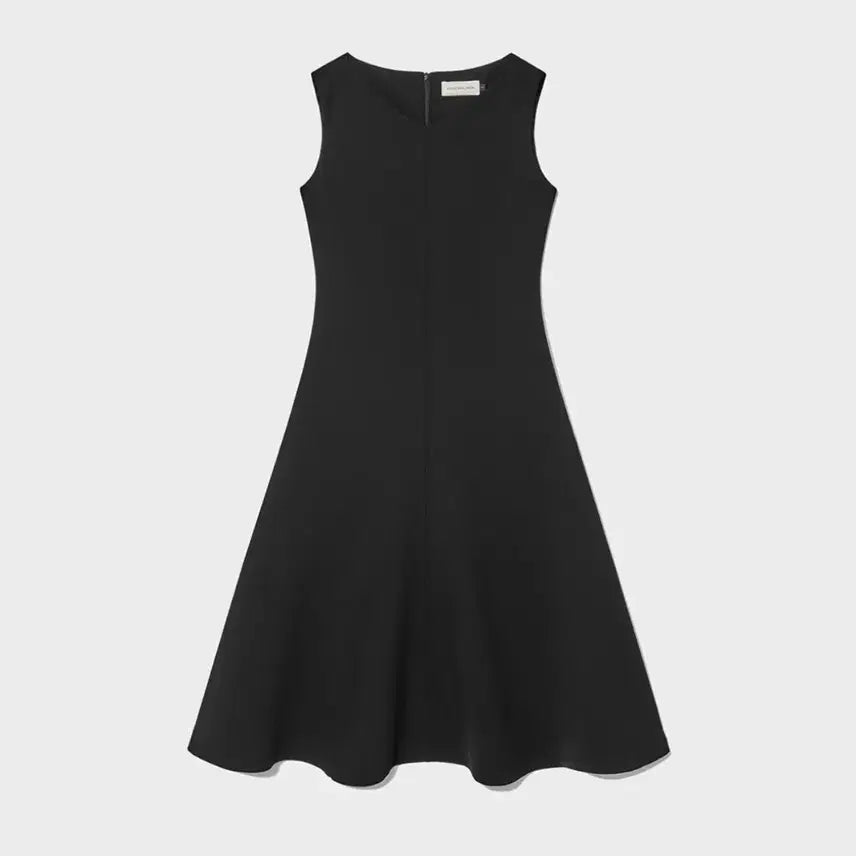 [BUNJANG] Kinder Salmon Karina A-Line Dress Black / 킨더살몬 원피스