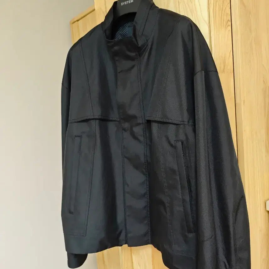 [BUNJANG] System Black Shell Jacket (Shell Parka) / SYSTEM 시스템옴므 블랙 쉘 자켓(쉘파카) 50