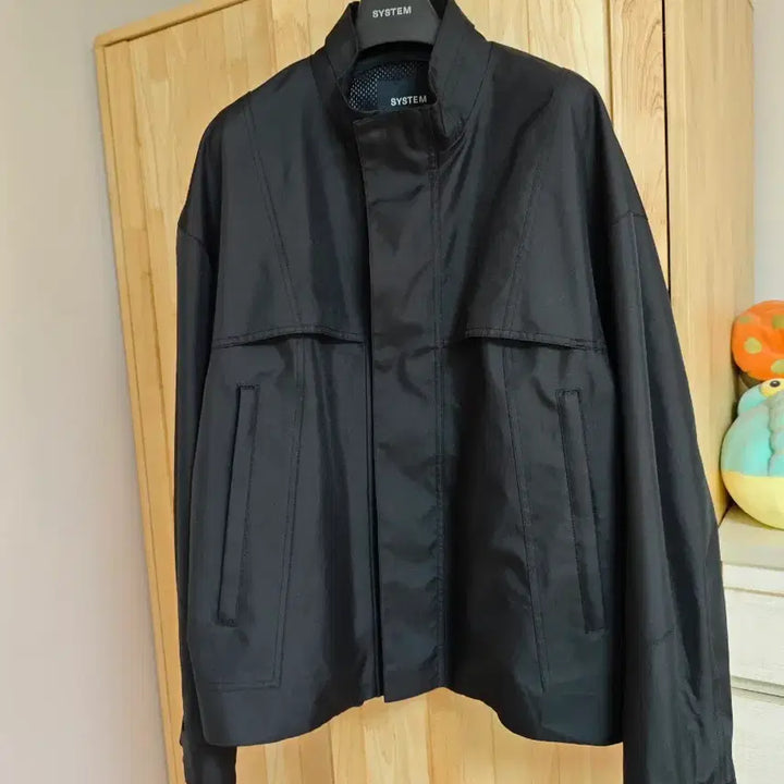 [BUNJANG] System Black Shell Jacket (Shell Parka) / SYSTEM 시스템옴므 블랙 쉘 자켓(쉘파카) 50