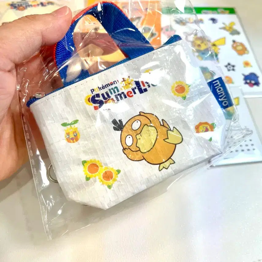 [BUNJANG] Pokemon Goods Bundle Sticker, Mini Bag Keyring, Shopping Bag, Mini Calendar / 포켓몬 굿즈 일괄(스티커, 키링미니백, 장바구니, 미니달력)