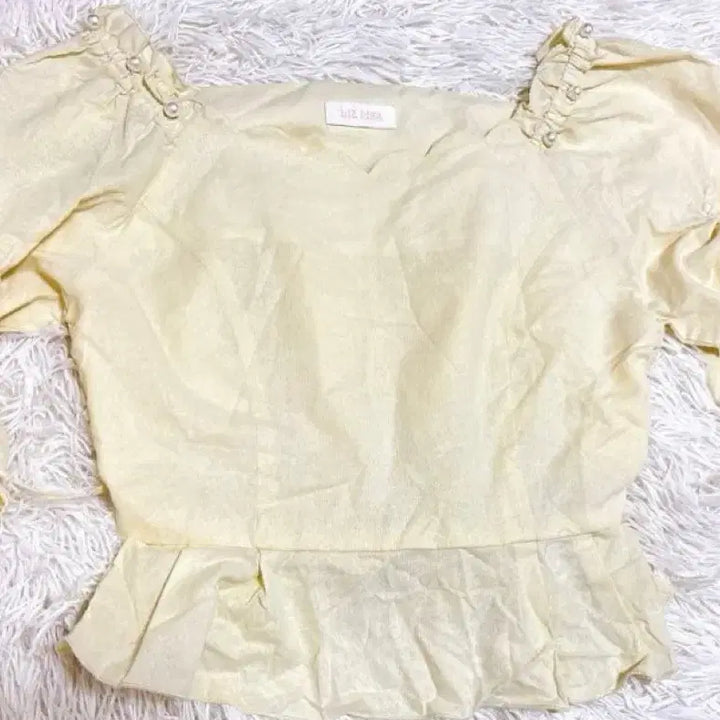 [BUNJANG] Liz Lisa Pearl Fairy Blouse / liz lisa 리즈리사 페어리 진주 블라우스