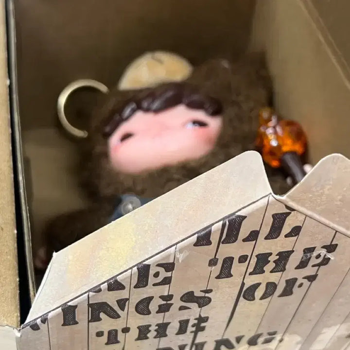 [BUNJANG] Pop Mart Hirono Living Wild Bear Plush Keychain / 팝마트 히로노 리빙 와일드 곰돌이 인형