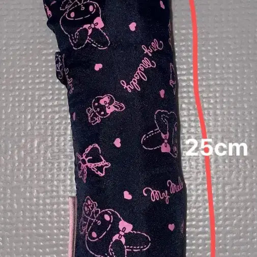 [BUNJANG] My Melody Vintage Umbrella / 반택포) 마이멜로디 우산 블랙핑크 고전문구