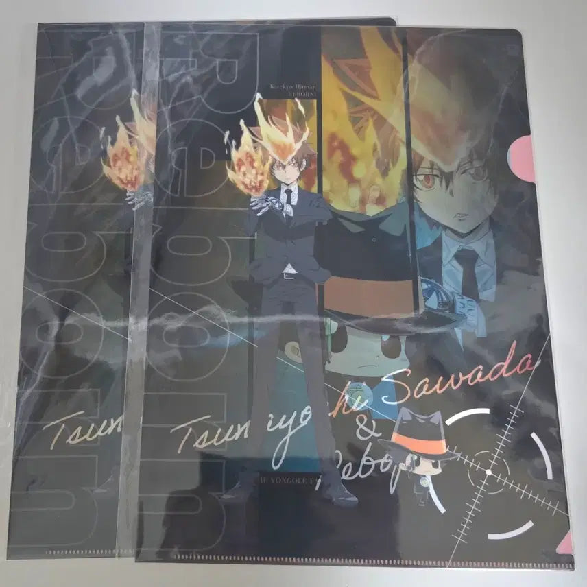 [BUNJANG] Katekyo Hitman Reborn! Tsuna Clear File Set / 가정교사 히트맨 리본 츠나 클리어 파일 세트