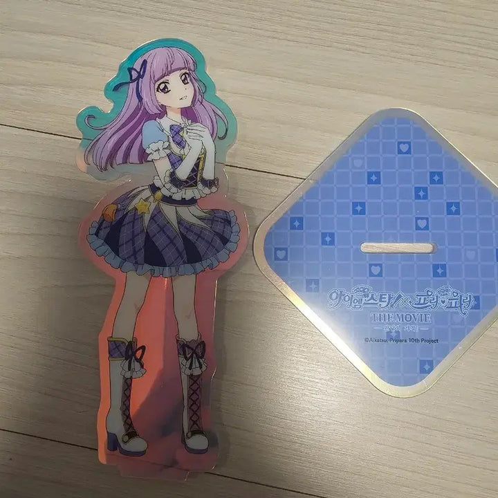 [BUNJANG] Aikatsu! Akari Ozora &amp; Sumire Hikami Pop-Up Acrylic Stand / 아이카츠 아이엠스타 리라 스미레 팝업 아크릴 스탠드