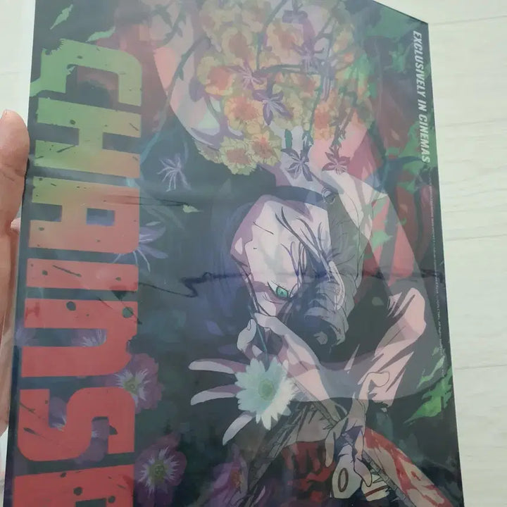 [BUNJANG] Chainsaw Man Lenticular Booklet Clear File Poster Set / 체인소맨 렌티큘러 소책자 클리어파일 포스터