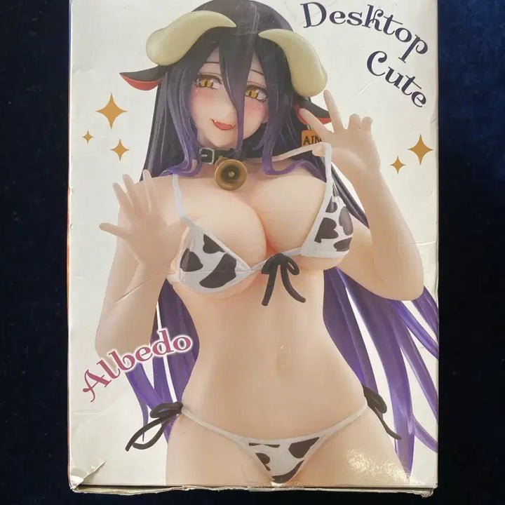 [BUNJANG] Overlordaito Desktop Cute Albedo Sealed Figure / 오버로드 타이토 Desktop Cute 알베도 미개봉