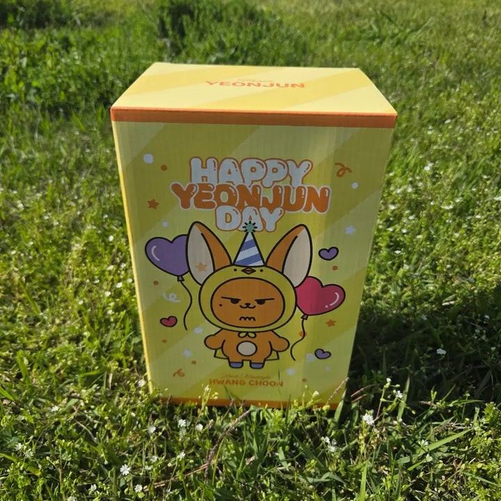 [BUNJANG] TXT Yeonjun Hwang Choon Plush Set (Sealed) / 연준 황춘 플러시 세트 미개봉박스