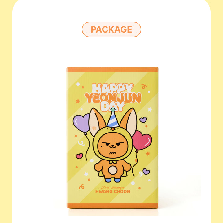 [BUNJANG] TXT Yeonjun Hwang Choon Plush Set (Sealed) / 연준 황춘 플러시 세트 미개봉박스
