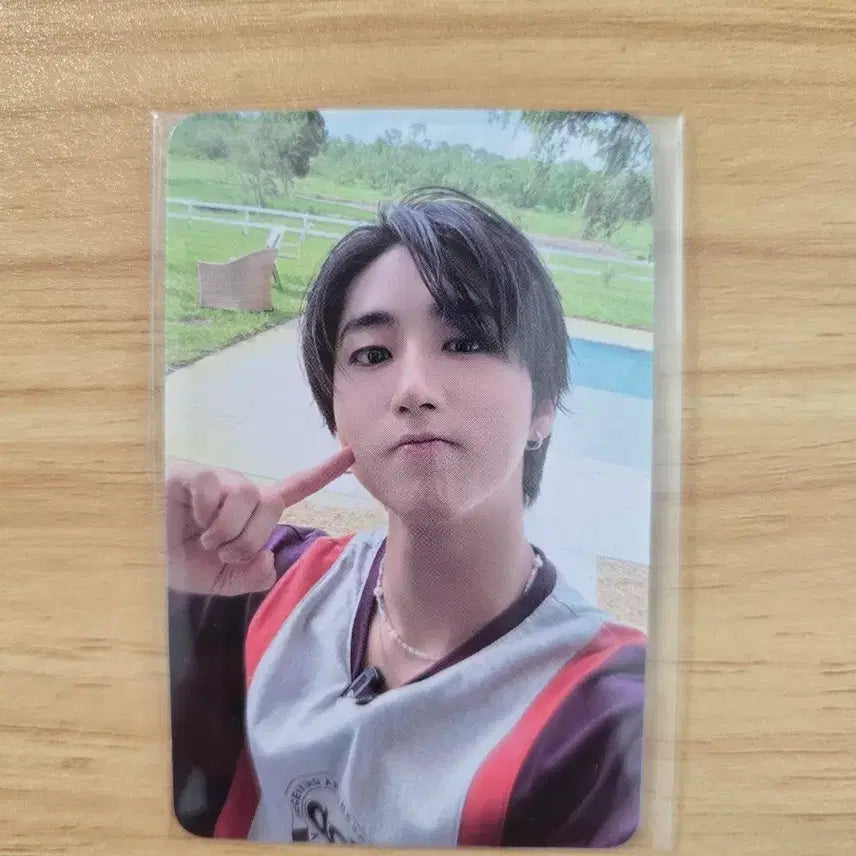 [BUNJANG] Stray Kids Karma Ceremony Music Show Photocard - Han Jisung / 스트레이키즈 카르마 세레머니 공방포카 - 한지성