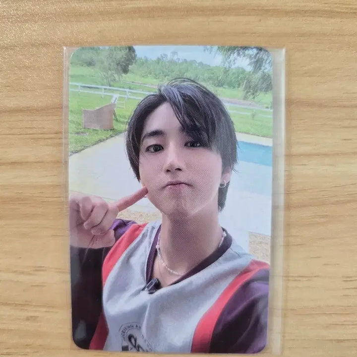 [BUNJANG] Stray Kids Karma Ceremony Music Show Photocard - Han Jisung / 스트레이키즈 카르마 세레머니 공방포카 - 한지성