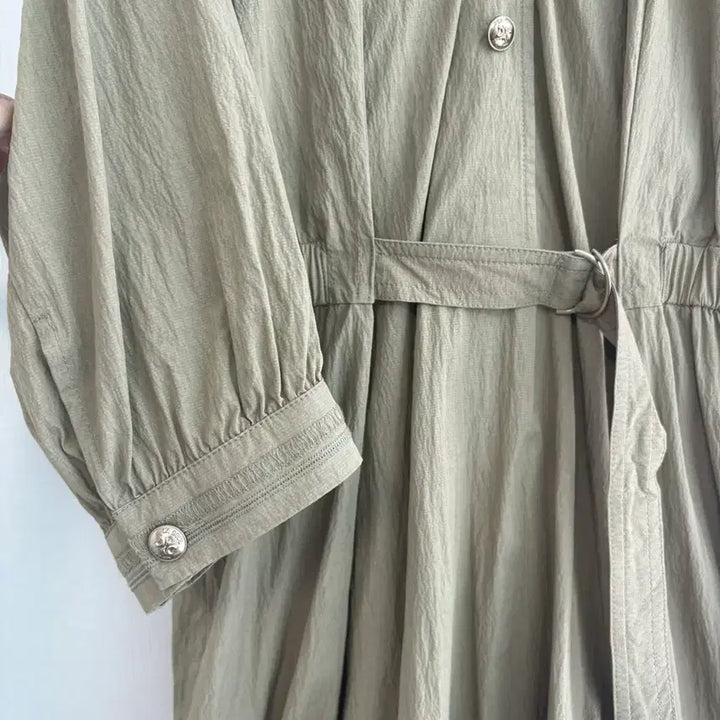 [BUNJANG] DEWL Midi Dress Khaki / DEWL 듀엘 원피스 시슬리 타임 마인 마쥬 보브