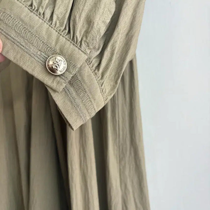 [BUNJANG] DEWL Midi Dress Khaki / DEWL 듀엘 원피스 시슬리 타임 마인 마쥬 보브