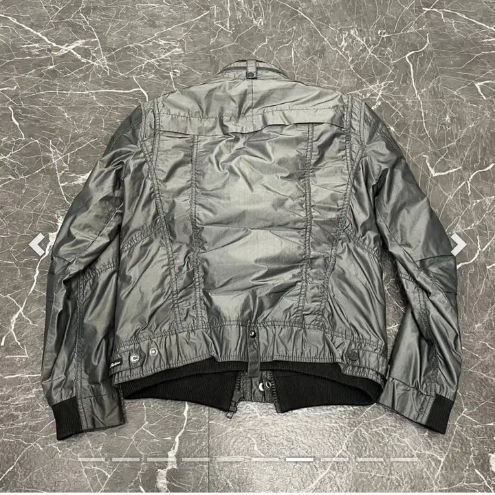 [SOLD OUT] XL 버커루 리플렉티브 테크니컬 바이커 자켓