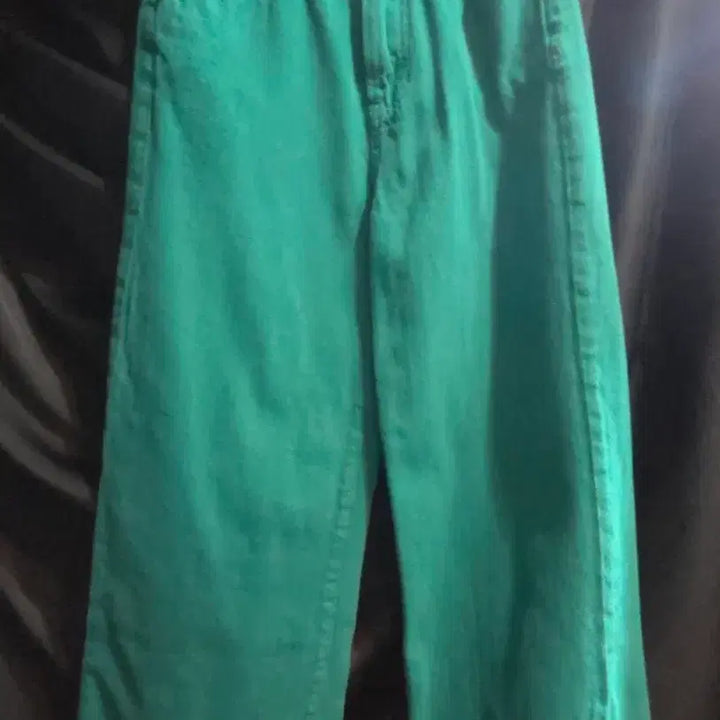 [BUNJANG] Plastic Island Wide Leg Denim Pants / 플라스틱아일랜드 와이드 데님 팬츠