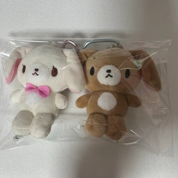 [SOLD OUT] 슈가바니즈 쿠로우사 시로우사 마스코트 키링 세트
