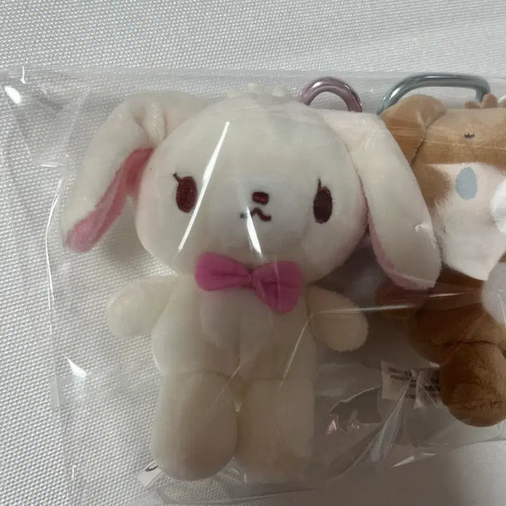 [SOLD OUT] 슈가바니즈 쿠로우사 시로우사 마스코트 키링 세트
