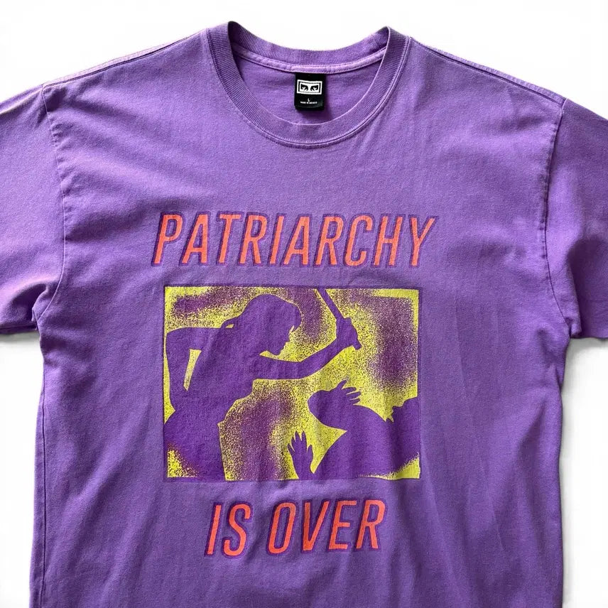 [BUNJANG] OBEY Patriarchy Is Over Graphic T-Shirt / OBEY Patriarchy Is Over Graphic T-Shir
