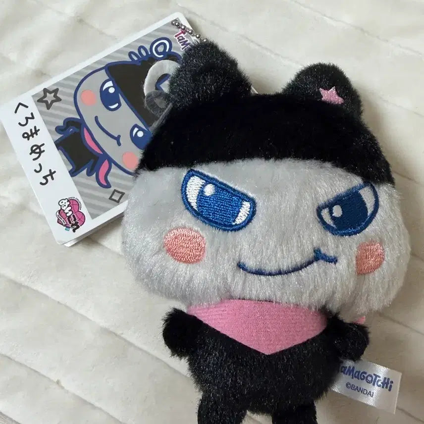 [BUNJANG] Bandai Tamagotchi Kuromamechi Plush Keyring / 타마고치 쿠로마메치 인형 키링 반다이