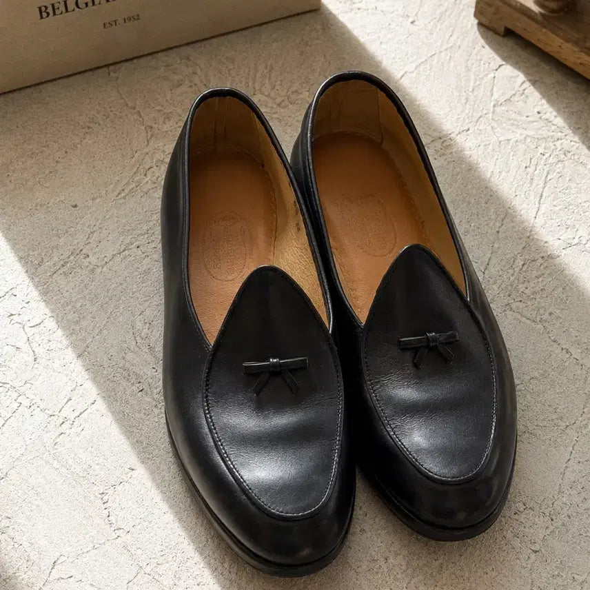 [BUNJANG] Belgian Shoes Belgian Loafers Black Calf / 벨지안슈즈 벨지안로퍼 블랙카프
