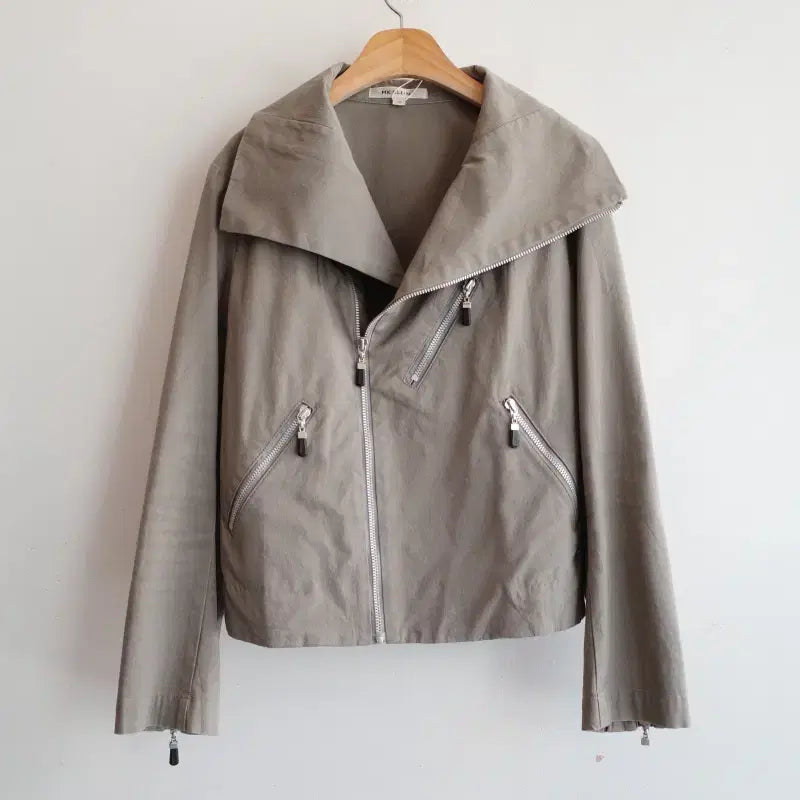 [BUNJANG] MK KLEIN Cotton Zip-Up Jacket / MK KLEIN 코튼 집업 자켓