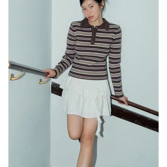 [BUNJANG] Margarin Fingers Ruffle Skirt / 마가린 핑거스 러플 스커트
