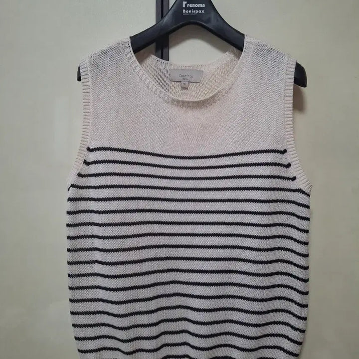 [BUNJANG] Celebshop Striped Knit Vest / 셀렙샵 스트라이프 니트 조끼 66  넉넉55