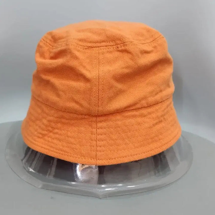 [BUNJANG] Millitage New York Bear Embroidery Bucket Hat Orange / 밀리티지 millitage 뉴욕 곰돌이 자수 버킷햇 벙거지모자 오렌지