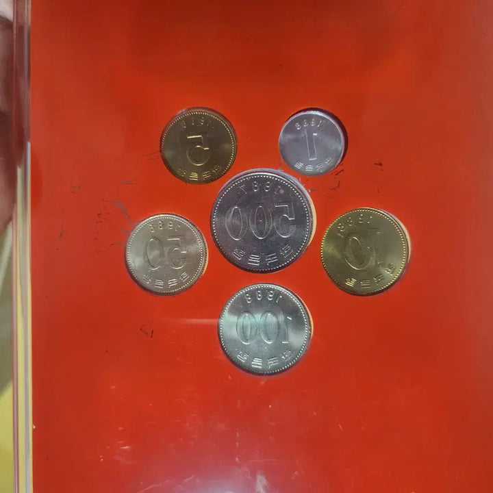 [BUNJANG] 1988 Seoul Olympics Commemorative Coin Set (Includes 1987 500 Won Coin) / 올림픽주화(1987년500원포함)