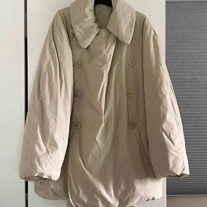 [BUNJANG] Lemaire Puffer Padding Jacket Ivory Size 36 / 르메르 푸퍼패딩 36