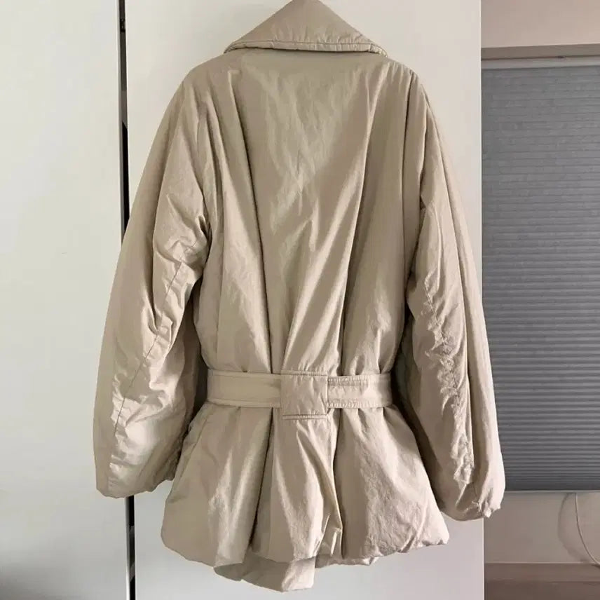 [BUNJANG] Lemaire Puffer Padding Jacket Ivory Size 36 / 르메르 푸퍼패딩 36