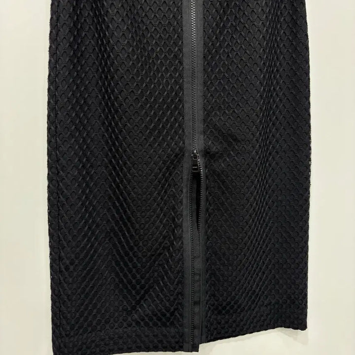[BUNJANG] DKNY Mesh Front Zipper Pencil Skirt / DKNY 메쉬 프론트 지퍼 펜슬 스커트2