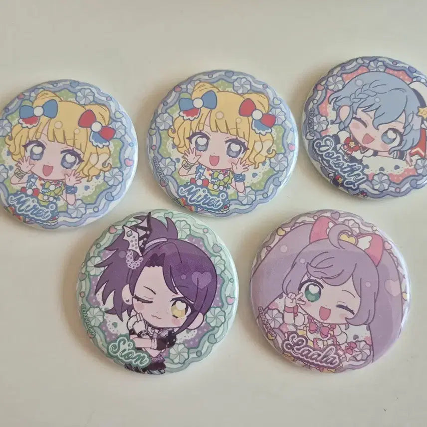 [BUNJANG] Pripara Official Can Badge Collection / 프리파라 캔뱃지 팝니다 /프리즘스톤 공식 캔뱃지