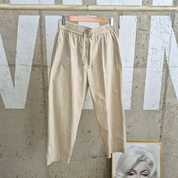 [BUNJANG] Poul &amp; Joe Relaxed Fit Baggy Pants Beige / 폴앤조이 시원 배기팬츠