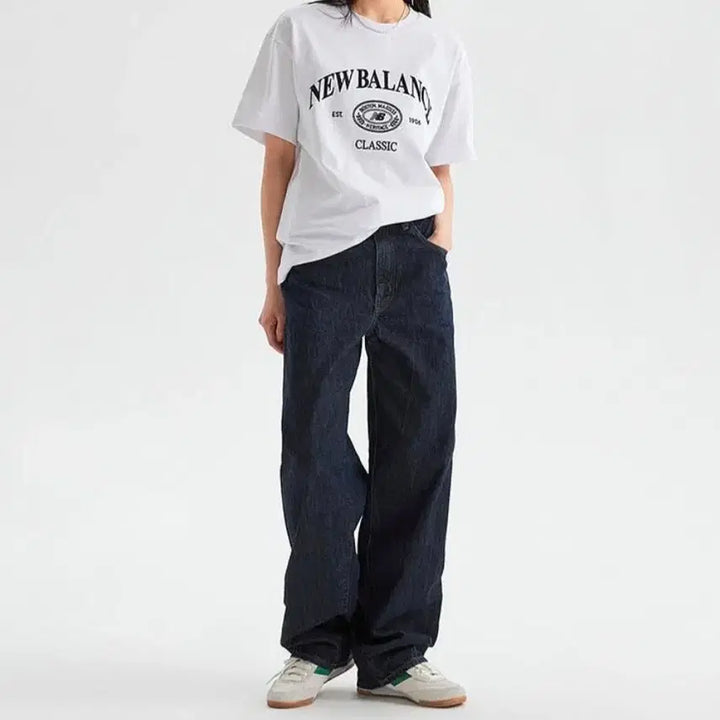 [BUNJANG] New Balance Heritage Short Sleeve T-Shirt White XL / XL 뉴발란스 헤리티지 반팔 티셔츠 화이트