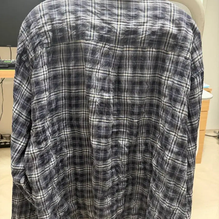 [BUNJANG] Moma Design Air Crinkle Shirt Black Navy / [50]모마디자인 에어크링클 셔츠 블랙네이비 판매