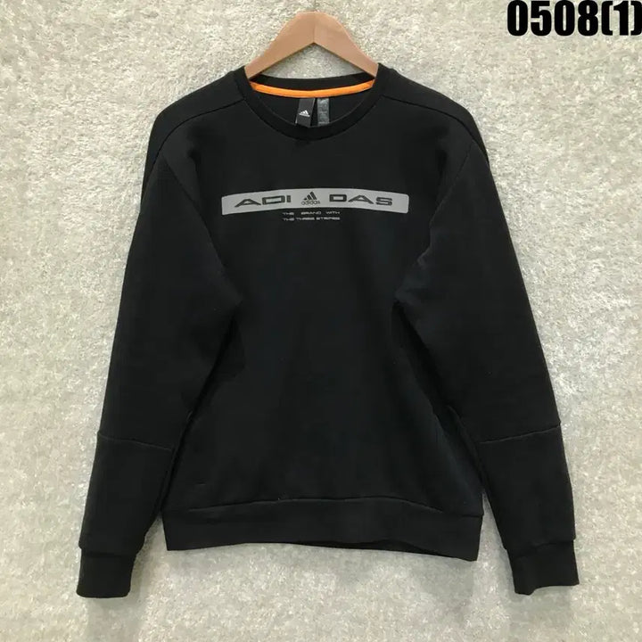 [BUNJANG] Adidas Black Sweatshirt L / 아디다스 블랙 맨투맨 티셔츠 L