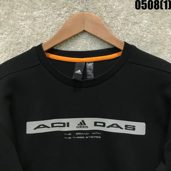 [BUNJANG] Adidas Black Sweatshirt L / 아디다스 블랙 맨투맨 티셔츠 L