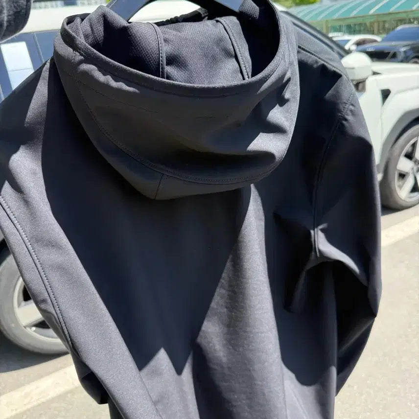 [BUNJANG] Stone Island Black Softshell Jacket XL / (백화점판) 스톤아일랜드 블랙 소프트쉘 xl 팝니다.