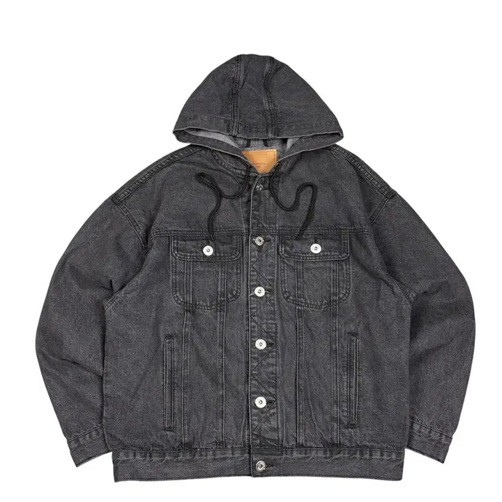 [BUNJANG] Hooded Denim Jacket / 후드 데님 청자켓