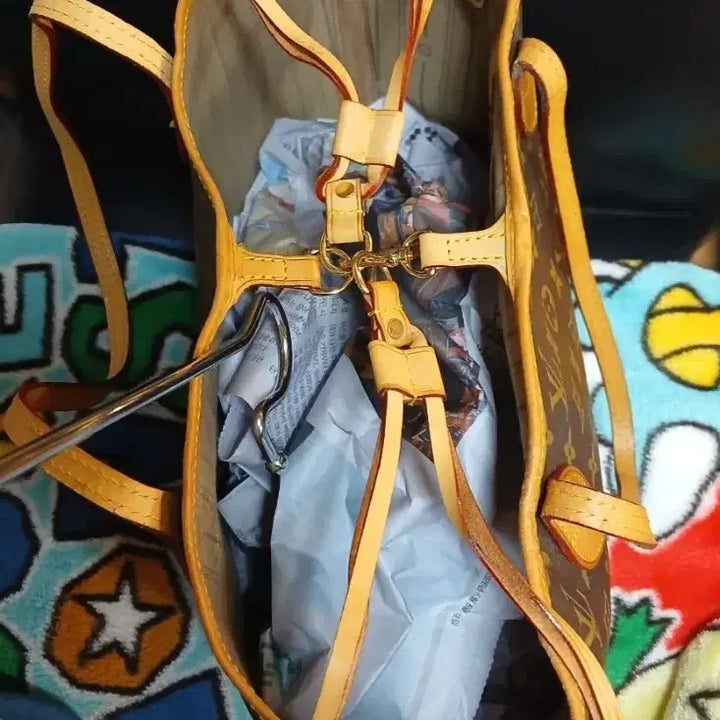 [BUNJANG] Louis Vuitton Authentic Neverfull MM Monogram Canvas Tote Bag / 루이비통 정품 네버풀 MM 모노그램 캔버스 토트백