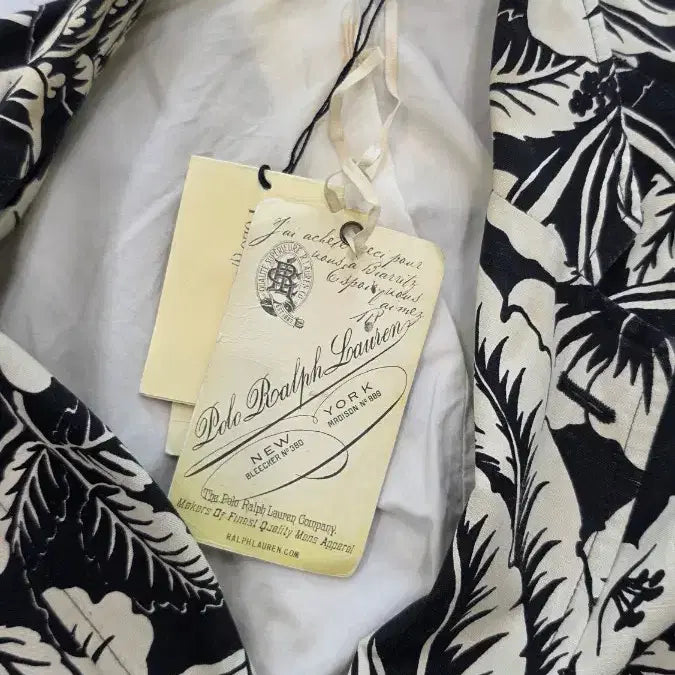 [BUNJANG] Polo Ralph Lauren Floral Pattern Linen Jacket with Pants Set / 폴로 랄프로렌 플로럴 패턴 자켓
