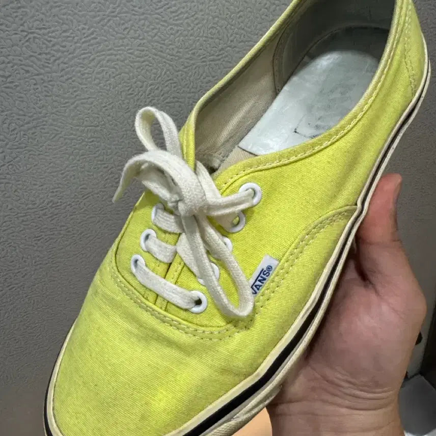 [BUNJANG] Vans Authentic Anaheim Yellow Sneakers Size 260 / 반스 어센틱 애너하임 옐로우 260사이즈 싼맛에 신으실분!