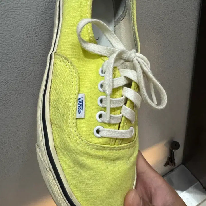 [BUNJANG] Vans Authentic Anaheim Yellow Sneakers Size 260 / 반스 어센틱 애너하임 옐로우 260사이즈 싼맛에 신으실분!