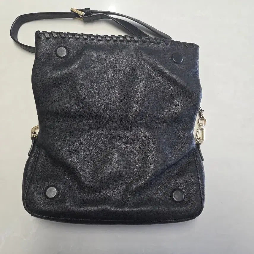 [BUNJANG] Tory Burch Black Chain Leather Shoulder Bag / 토리버치 블랙 체인 가죽 숄더백